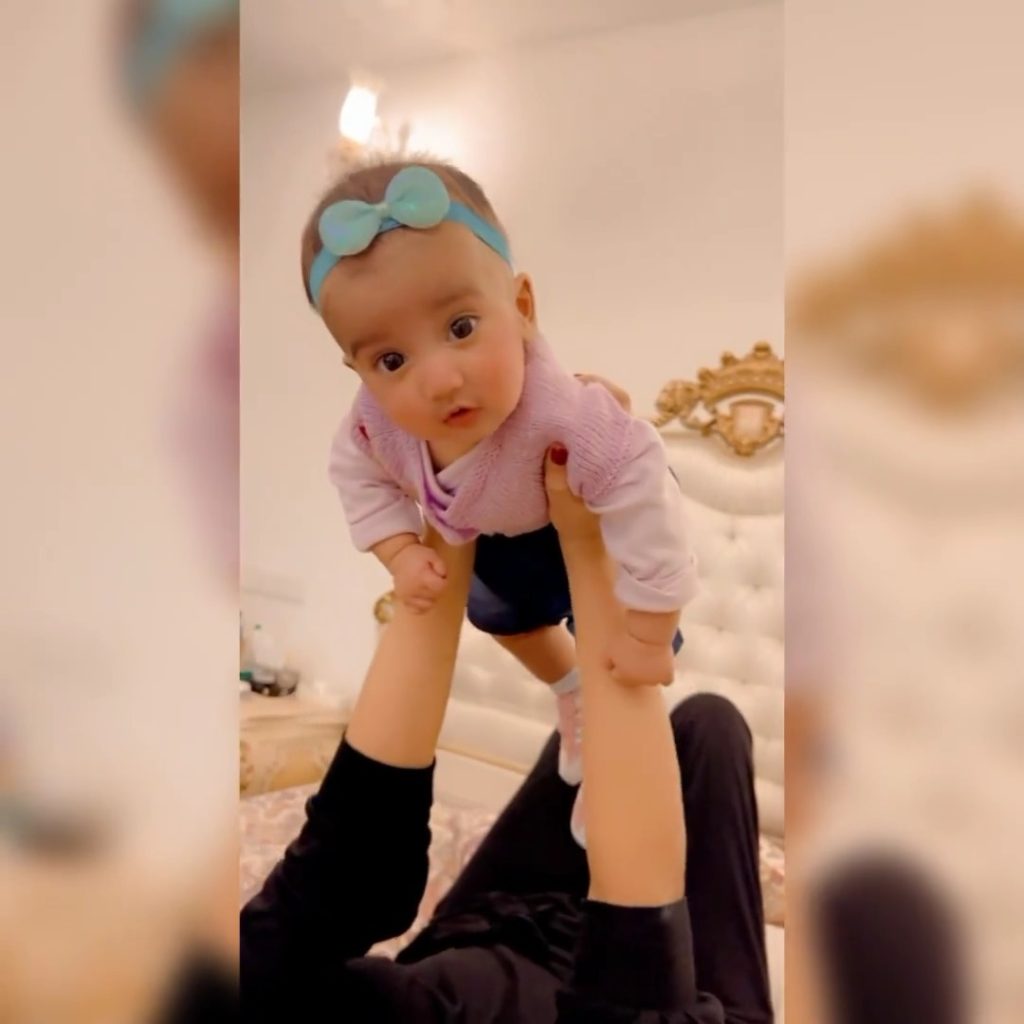 Kiran Tabeir Shares Beautiful Moments With Daughter On Her First Birthday