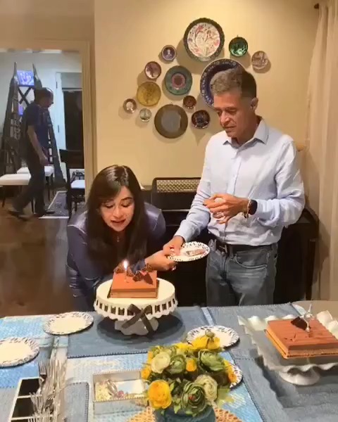 Komal Rizvi Celebrates Birthday With Husband