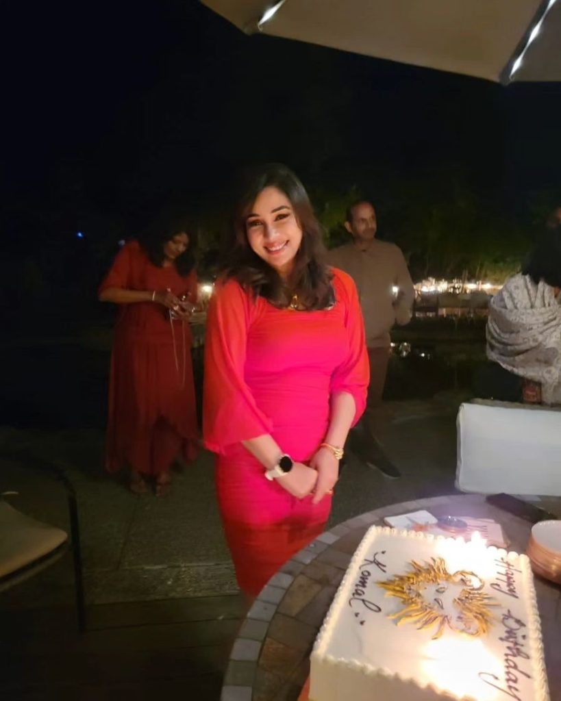 Komal Rizvi Celebrates Birthday With Husband