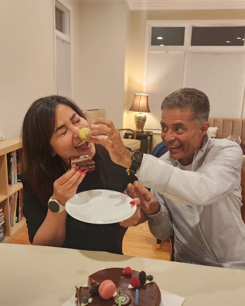 Komal Rizvi Celebrates Birthday With Husband