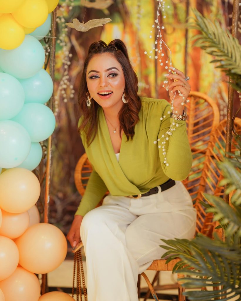 Maryam Noor Pictures With Husband From Her Nephew's Birthday