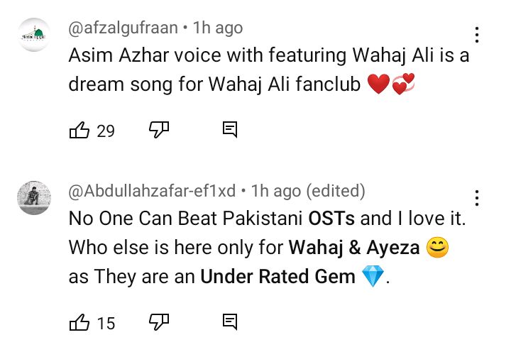 Wahaj Ali And Ayeza Khan Starrer Mein Dreamy OST Out Now