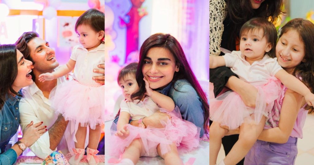 Sadaf Kanwal And Shahroz Sabzwari Celebrate Daughter's Birthday- HD Pictures