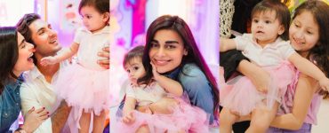 Sadaf Kanwal And Shahroz Sabzwari Celebrate Daughter's Birthday- HD Pictures