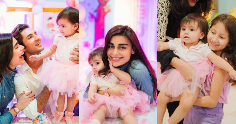 Sadaf Kanwal And Shahroz Sabzwari Celebrate Daughter’s Birthday- HD Pictures