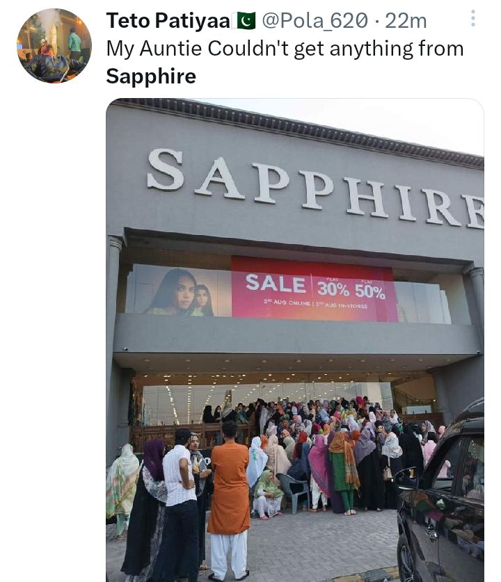 Sapphire Annual Sale Gets Violent- Shots Fired