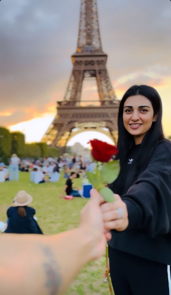 Sarah Khan and Falak Shabir New Pictures From France