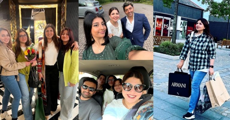 Shagufta Ejaz Beautiful Pictures With Family & Friends
