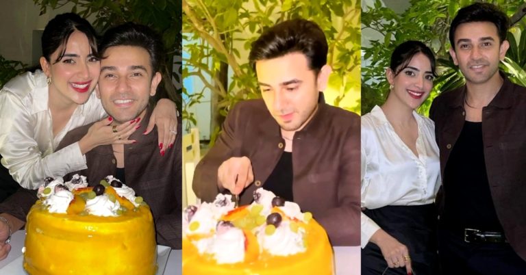 Saboor Aly Celebrates Ali Ansari’s Birthday