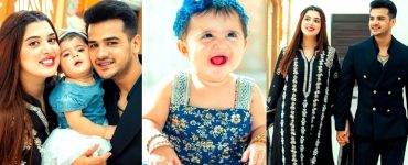Kanwal & Zulqarnain New Photoshoot With Daughter Aizal
