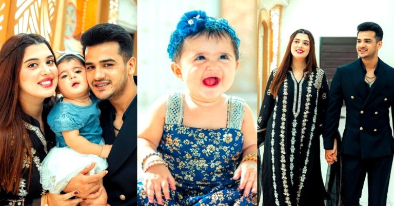 Kanwal & Zulqarnain New Photoshoot With Daughter Aizal
