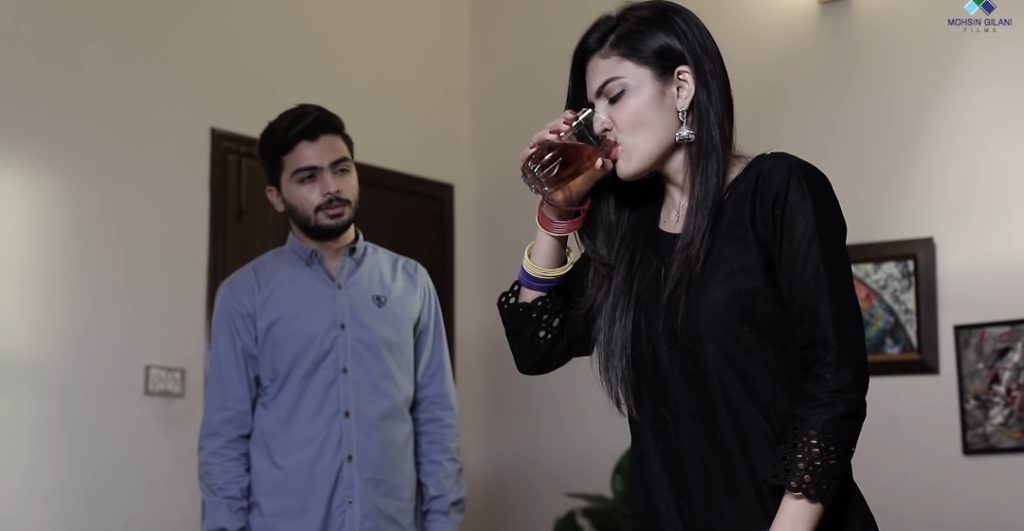 Sistrology Fame Iqra Kanwal's Controversial Scene From Short Film