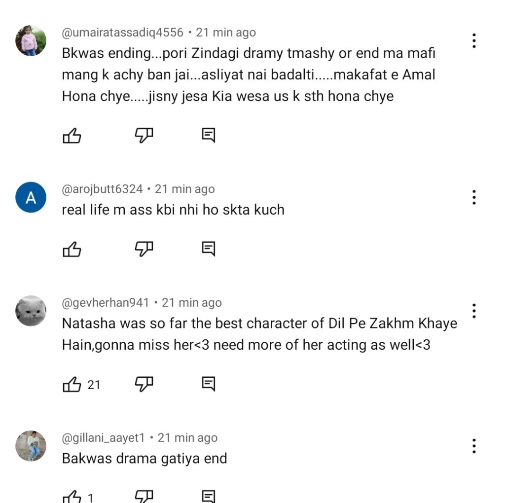Dil Pe Zakham Khaye Hain Last Episode Public Reaction