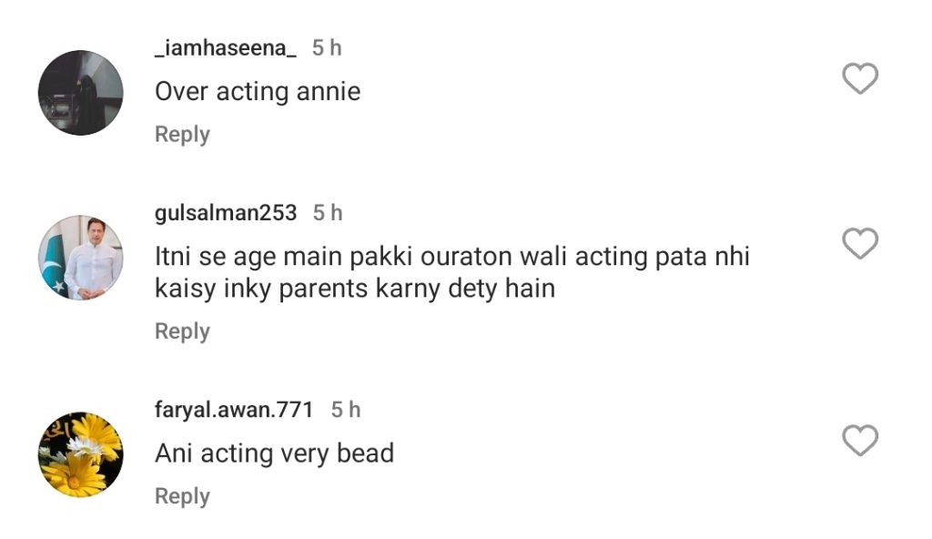 Aina Asif's Acting In Mayi Ri Gets Criticized