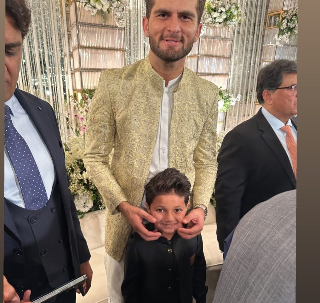 Shaheen Shah Afridi Wedding Pictures