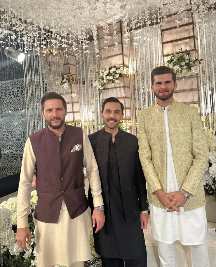 Shaheen Shah Afridi Wedding Pictures | Reviewit.pk