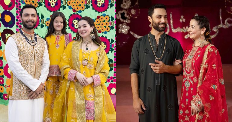 Hania Aamir- Ahmed Ali Akbar Are Stunners In Ali Xeeshan Shoot
