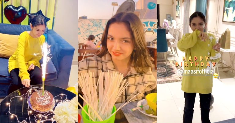 Aina Asif From Mayi Ri Turns 15 Years Old