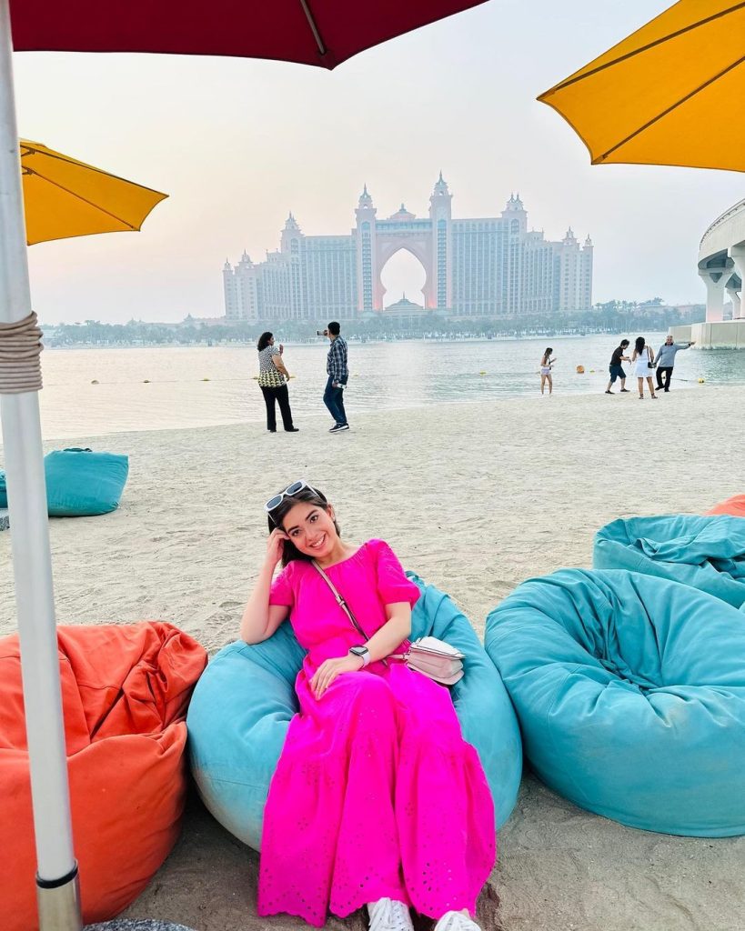 Arisha Razi Khan's Fun Clicks From Dubai Trip