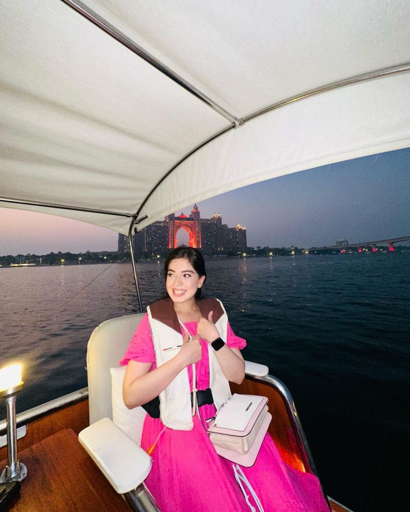 Arisha Razi Khan's Fun Clicks From Dubai Trip