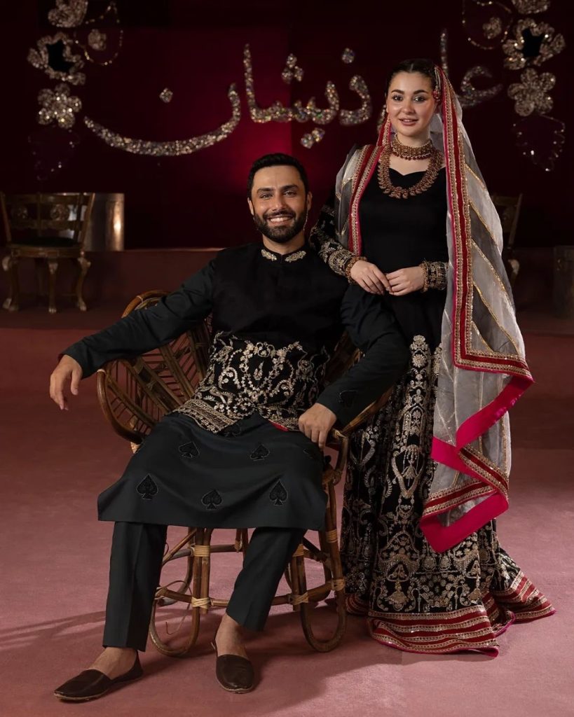 Hania Aamir- Ahmed Ali Akbar Are Stunners In Ali Xeeshan Shoot