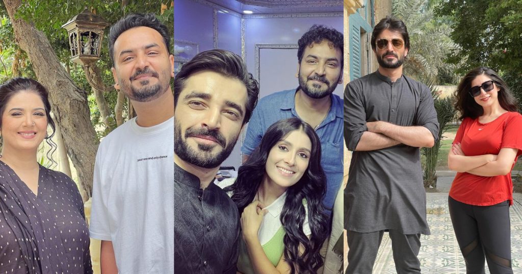 Jaan e Jahan Stars Shine In BTS Pictures