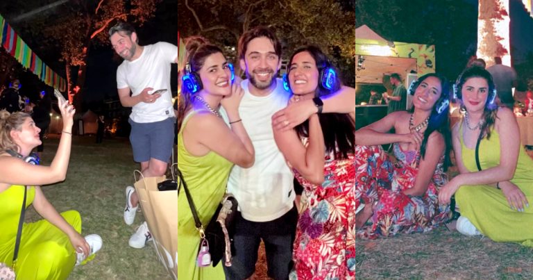 Kubra Khan And Ali Rehman Khan Chilling In UK