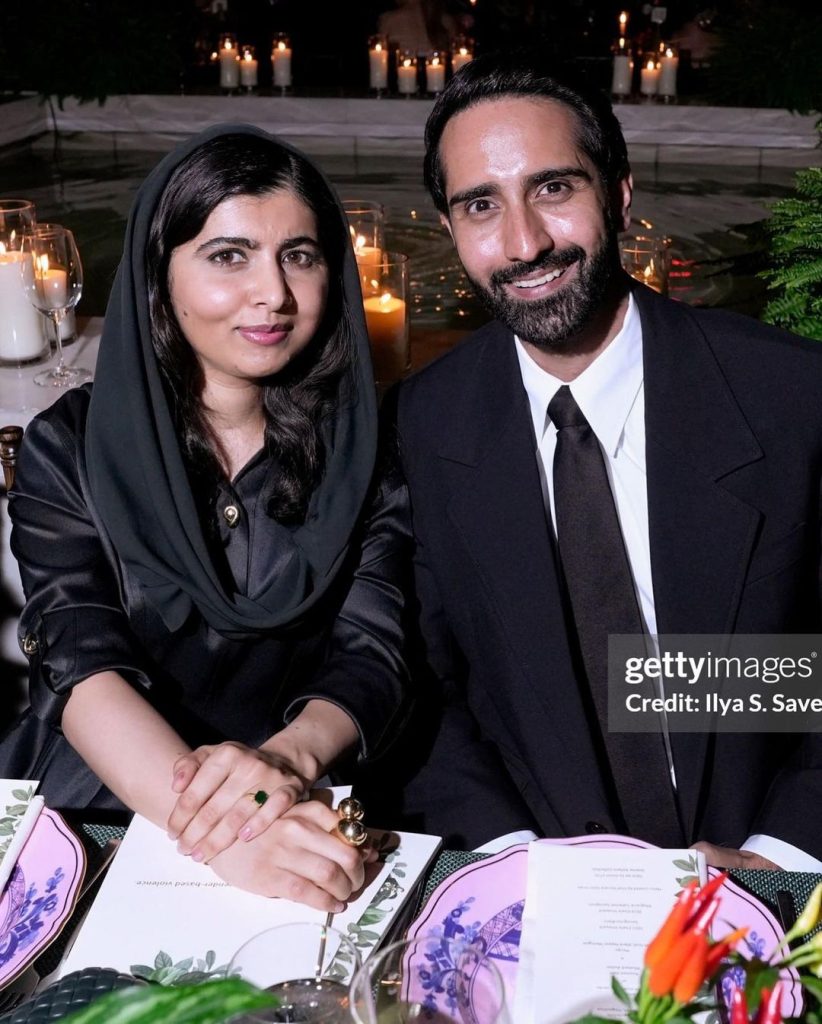 Malala Hangs Out With Husband And Hollywood Stars