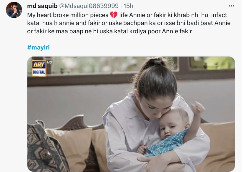 Mayi Ri Episode 44- Annie And Fakhir Become Parents