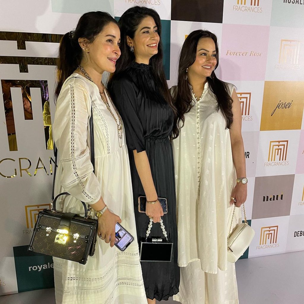 Celebrities Grace Musarrat Misbah's Perfume Launch