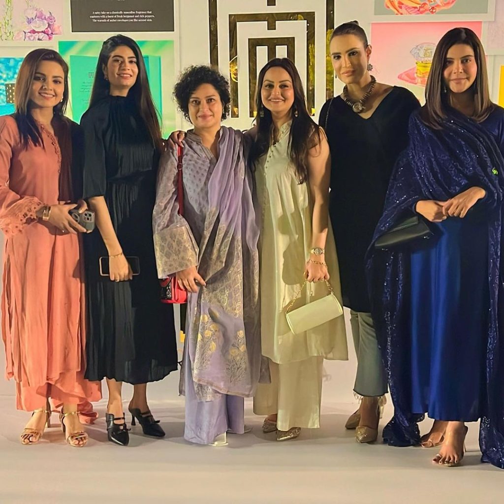 Celebrities Grace Musarrat Misbah's Perfume Launch