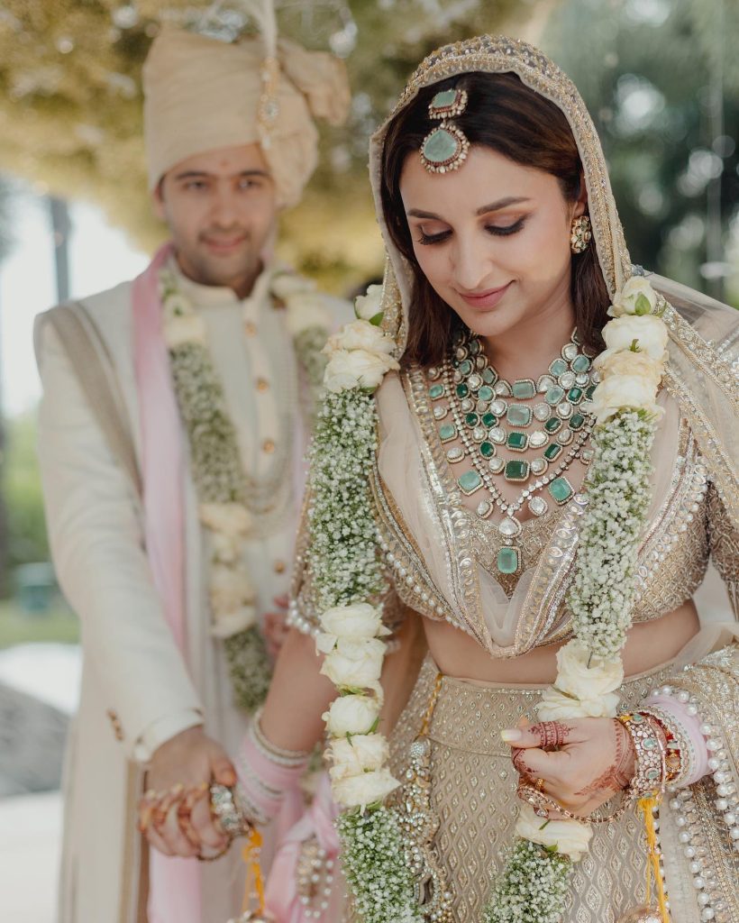 Bollywood Star Parineeti Chopra Wedding Pictures