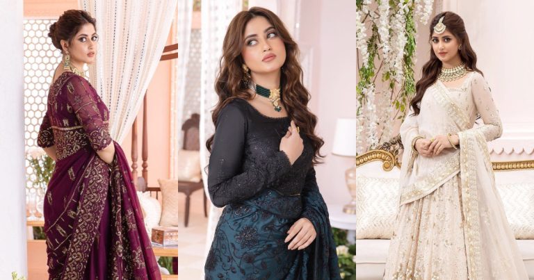 Sajal Aly Shines In Asim Jofa Campaign