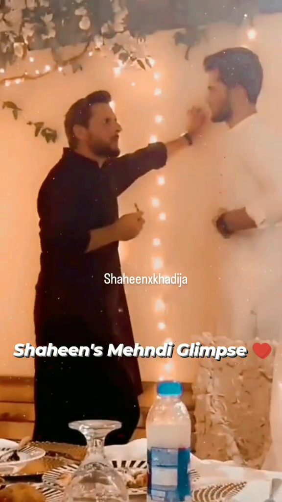 Shaheen Afridi's Wedding Festivities Begin