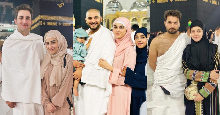 Pakistani Celebrities Who Performed Umrah And Hajj In 2023