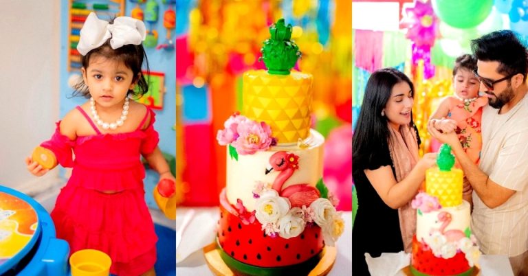 Sarah Khan & Falak Shabir Celebrate Alyana’s Second Birthday