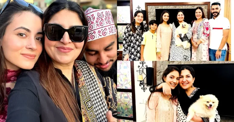 Shagufta Ejaz New Adorable Family Clicks