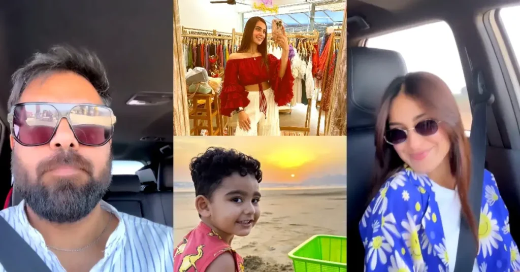 Iqra Aziz Adorable Family Clicks