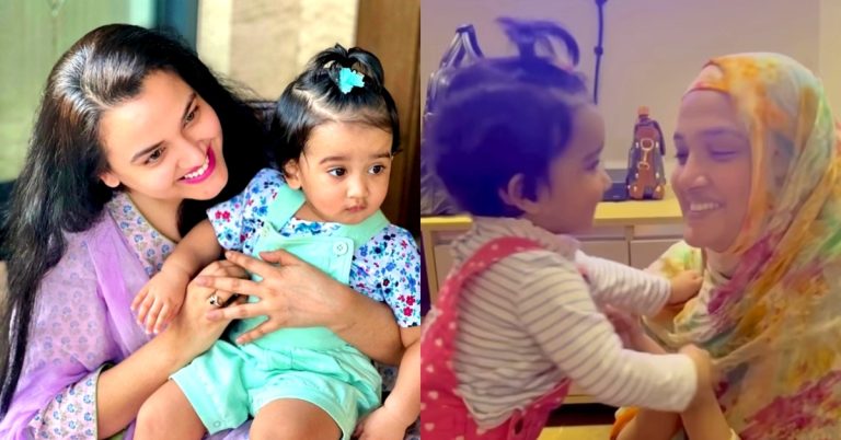 Kiran Tabeir’s New Clicks With Her Daughter Izzah