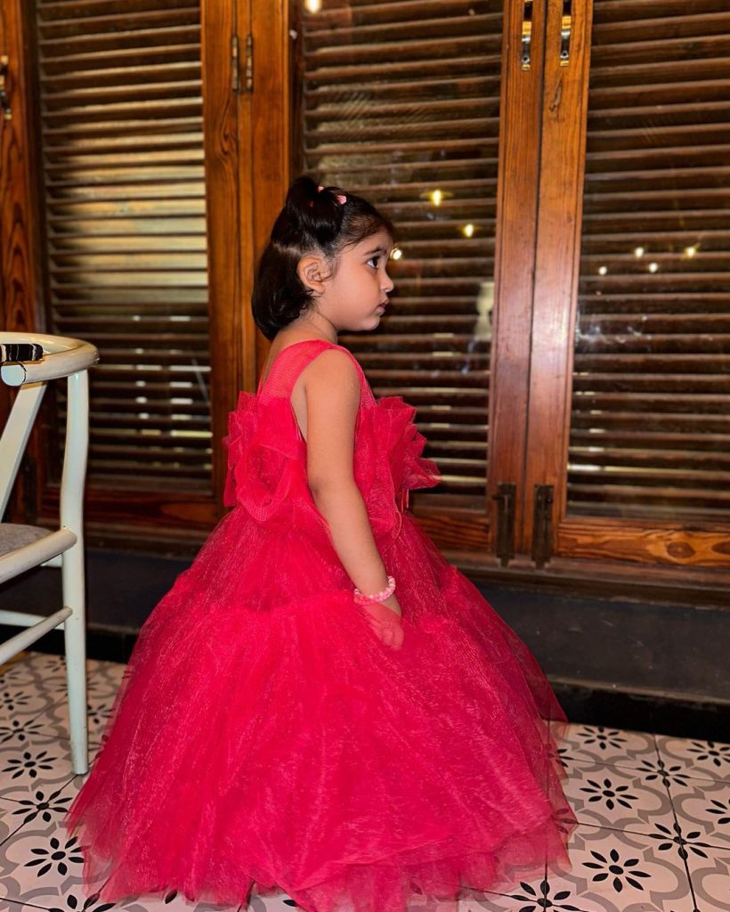 Arisha Razi Pictures From Niece's Third Birthday Celebration