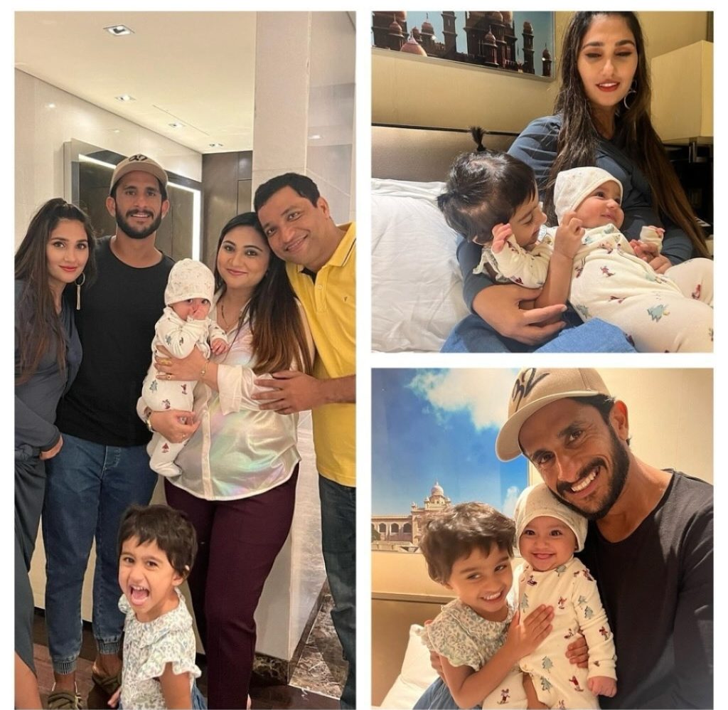 Hassan Ali Wife Shares Stunning Family Clicks From India