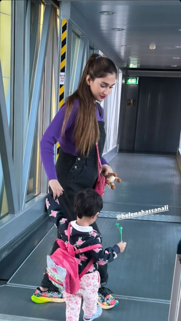 Hassan Ali Wife Shares Stunning Family Clicks From India