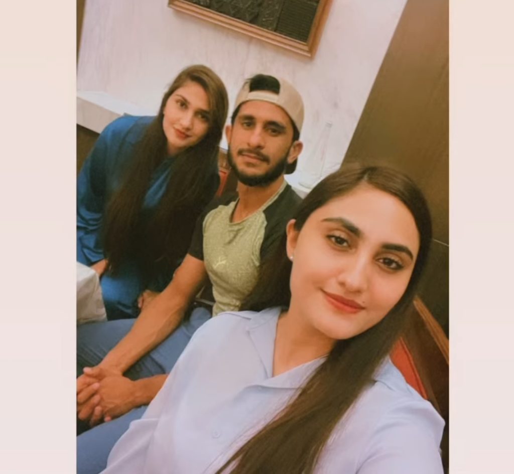 Hassan Ali New Family Pictures With In-laws From India