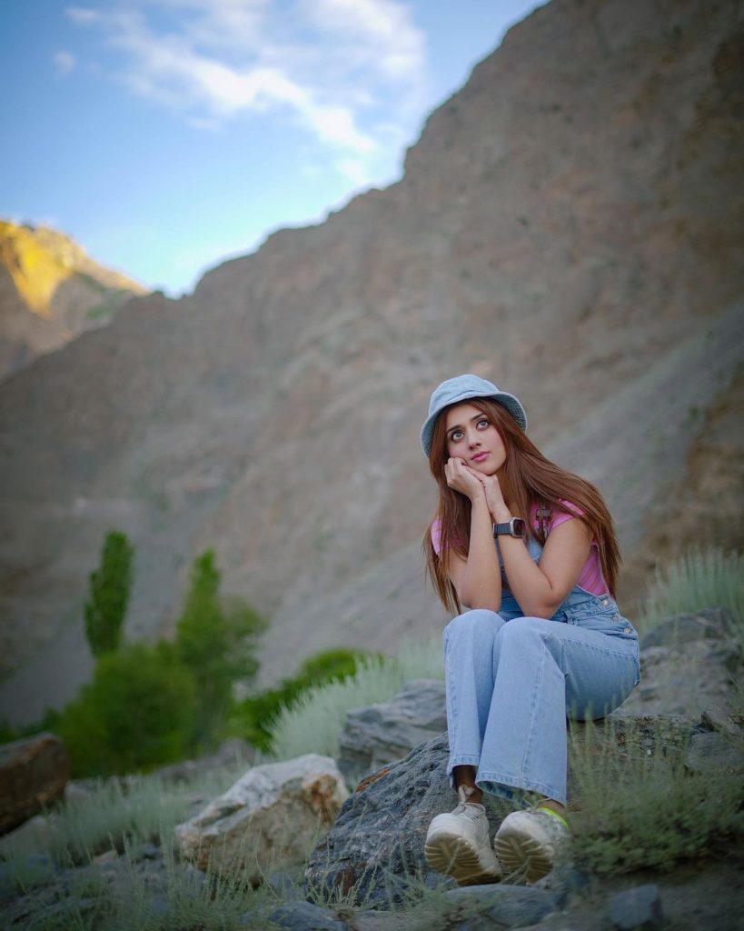 Jannat Mirza Shares Cute Pictures From Skardu