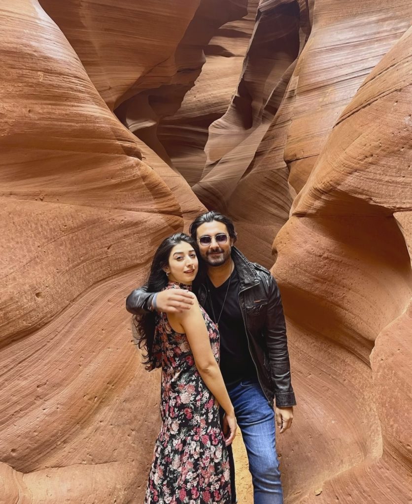 Mariyam Nafees's New Pictures With Husband From Australia & USA