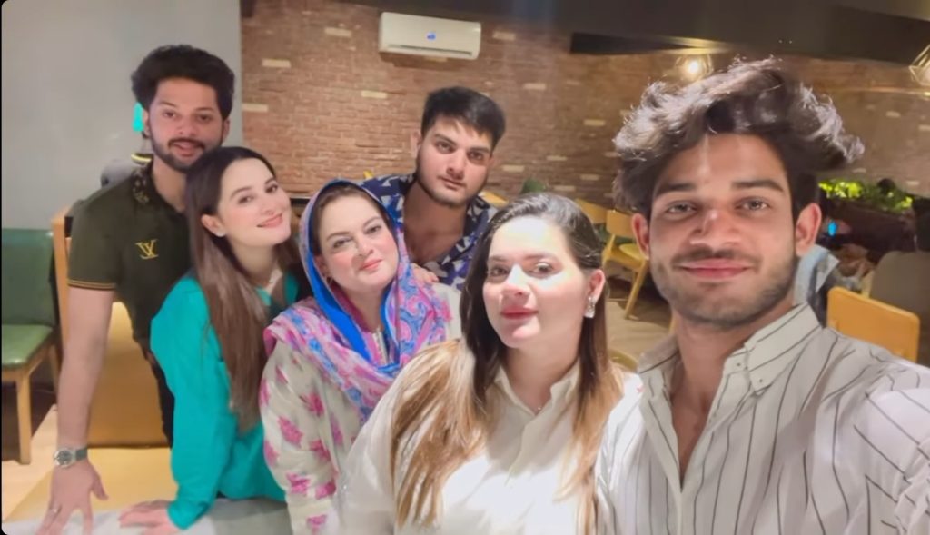 Aiman Khan & Family Pictures From Her Brothers' Birthday