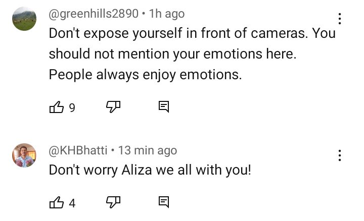 YouTuber Aliza Sehar Reply On Her Viral Video