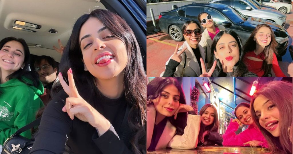 Pakistani Celebrities Take A Girls Trip To London