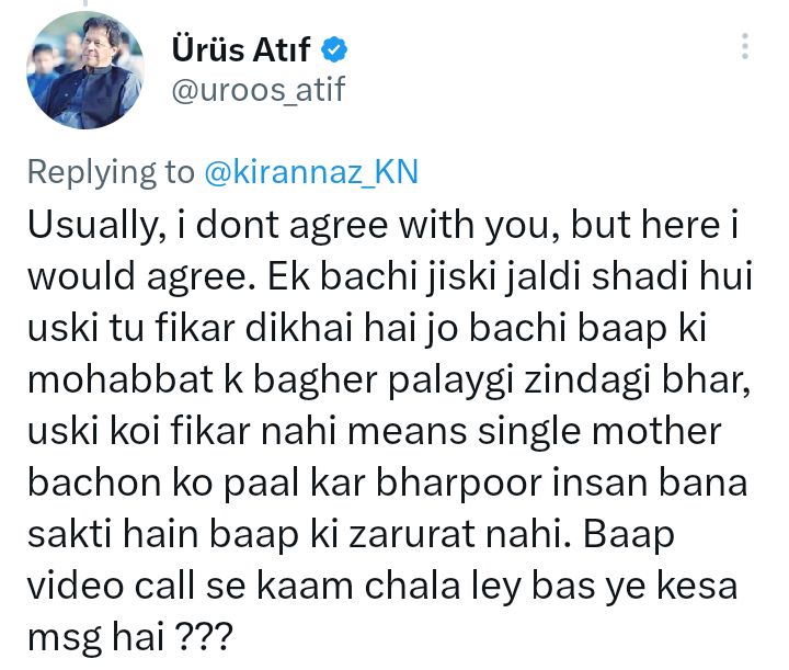 Journalist Kiran Naz Calls Out Mayi Ri For Glorifying Divorce