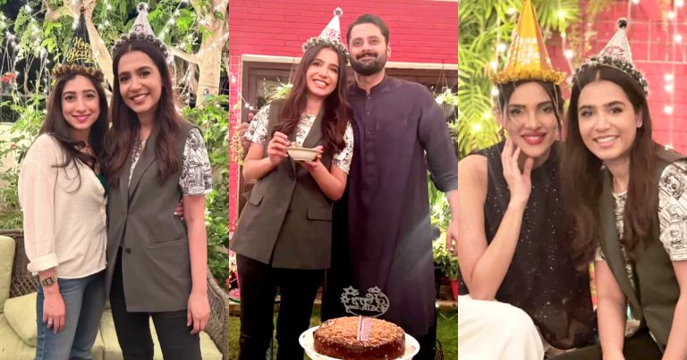 Mansha Pasha Celebrates Birthday With Husband And Friends